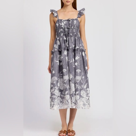 En Saison Dresses & Skirts - NWT En Saison Sydney Floral Tiered Midi Sundress